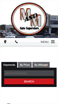 Mobile Screenshot of mandmautosuperstore.com
